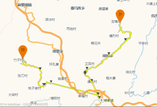 探路线路图(以比赛实际路线为准)。