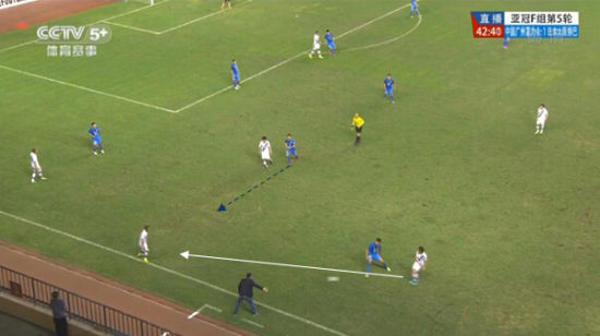 图6 大阪钢巴左侧传接