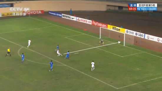 图30 宇佐美贵史推射破门