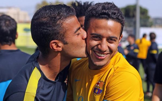 蒂亚戈与拉菲尼亚“兄弟阋墙”