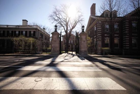 　　哈佛的校园里流露出一股浓厚得几乎化不开的的英伦式贵族气息。