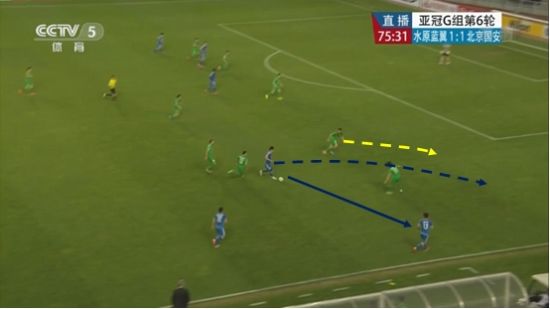 图18 分边之后斜插