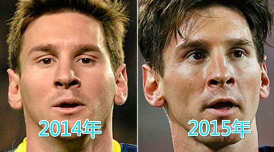 梅西瘦身效果明显