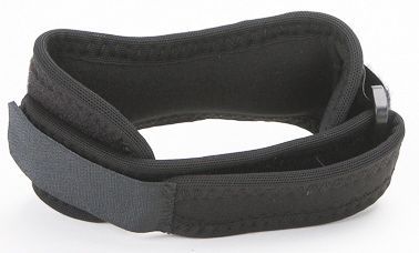 髌骨带 对髌骨施压，保护膝盖。