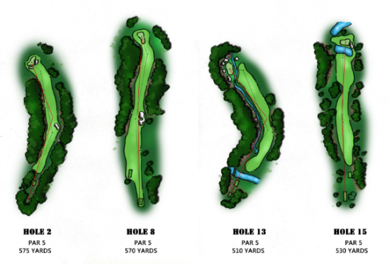 (奥古斯塔的五杆洞成为今年美国公开赛思皮斯夺冠的关键词)