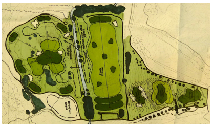 一个带短杆训练设施的练习中心