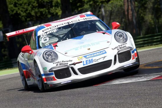 张大胜征战意大利保时捷卡雷拉杯锦标赛