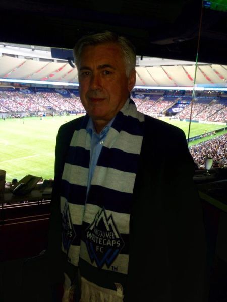 安切洛蒂7月在加拿大度假