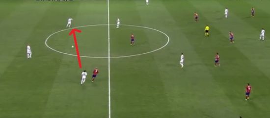 皇马采取纵向传递战术