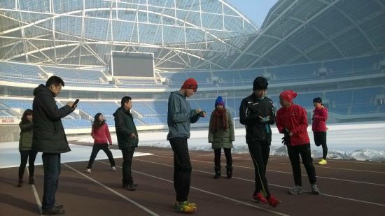 奥体内场训练营二。