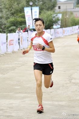 “跑动中国”2014领跑英雄候选人：干雪。