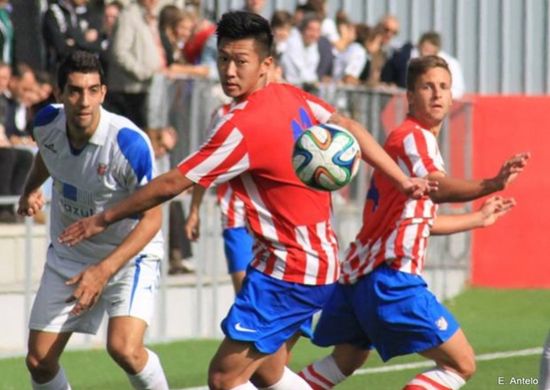 徐新亮相西丙联赛马德里德比