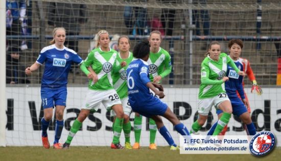 波茨坦涡轮机击败沃尔夫斯堡