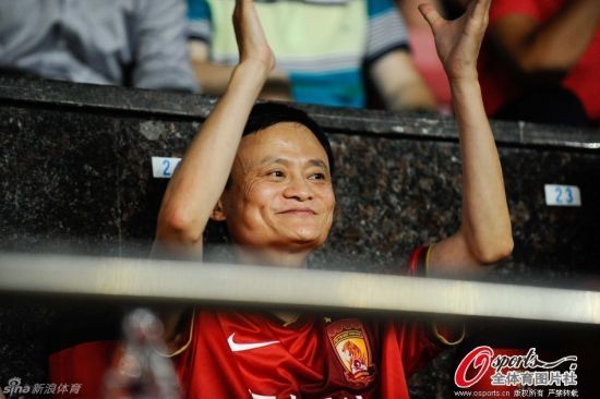 据悉 阿里巴巴考虑投资校园足球（图为马云）