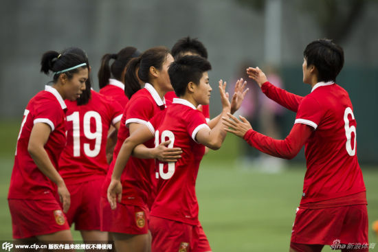 中国女足目前正在美国西雅图进行世界杯前的最后热身