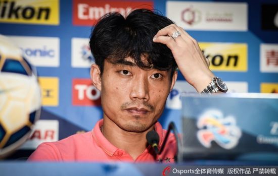 郑智出席战城南赛前发布会