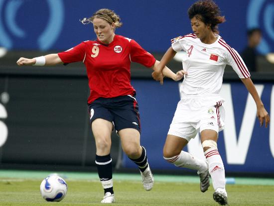 Chine - Norvège féminine