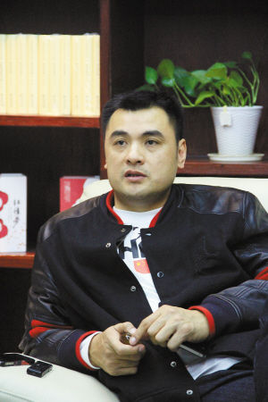 刘玉栋接受采访