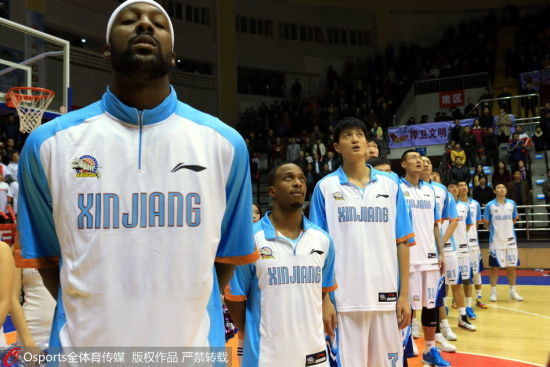 新外援斯蒂芬-博诺没能成为新疆队的救世主