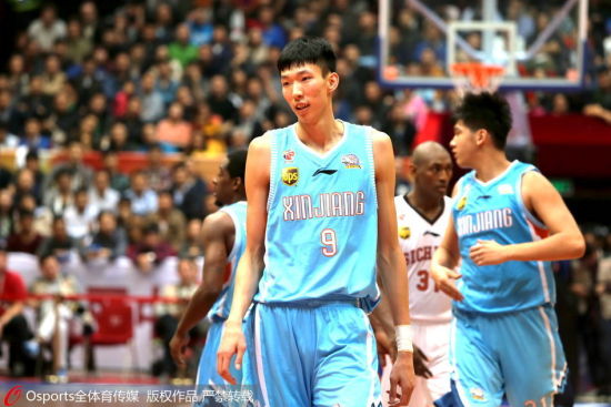 周琦在96级国际球员中排名第三。