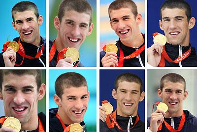 1月11日10:40北京奥运八金王菲尔普斯做客新浪