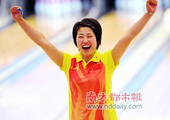 一上赛场，那些生活上的烦心事就全被张玉红抛到了脑后。