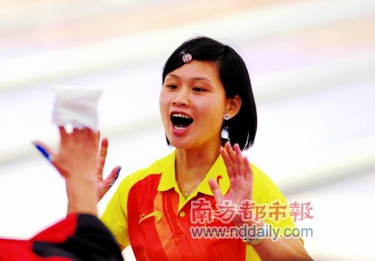 杨穗玲这个名字，在中国保龄球界相当响亮。