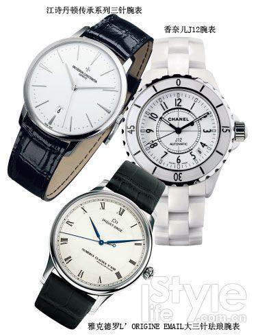 腕表| 三针一点 完美时间弧度