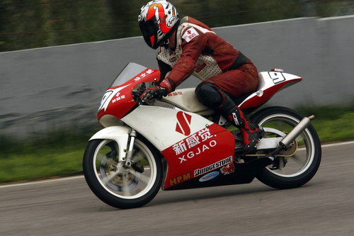 2007中国超级摩托车锦标赛车手徐文武gp125cc组