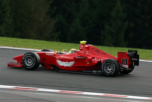 gp2比利时站董荷斌再创佳绩 获得第4首次获得积分