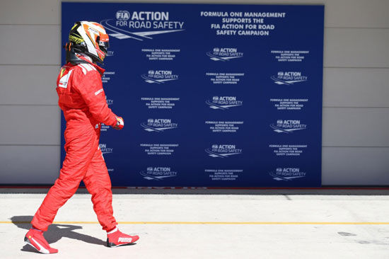 莱科宁无奈赛车表现不给力