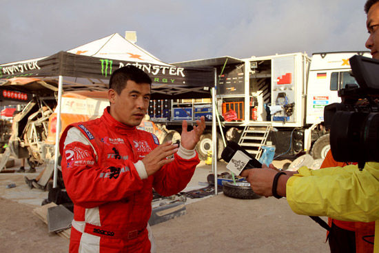 周勇讲述第5赛段感受