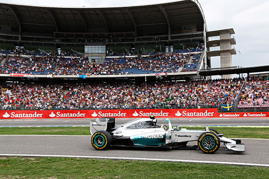 罗斯博格在F1德国站