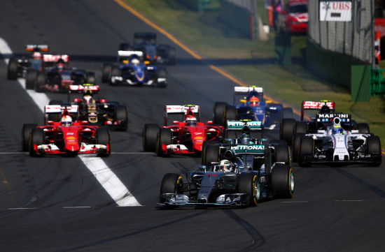 F1澳洲站发车