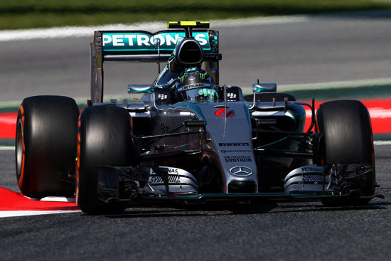F1西班牙站排位成绩 罗斯博格力压汉密尔顿夺杆位 手机新浪网