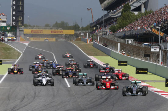 F1西班牙站发车