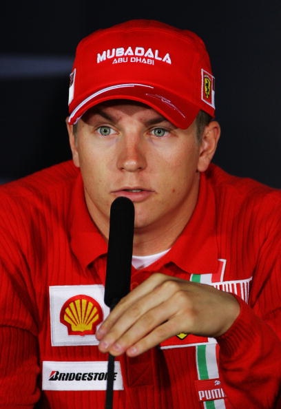 图文-f1法国站首次练习赛 莱科宁昨天出席发布会