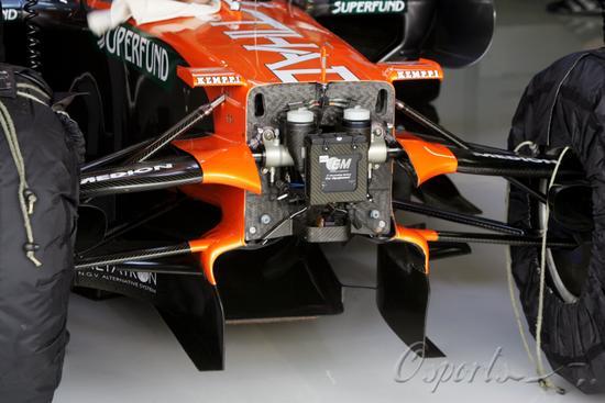 图文f1法国大奖赛排位赛世爵f8vii零龙骨结构