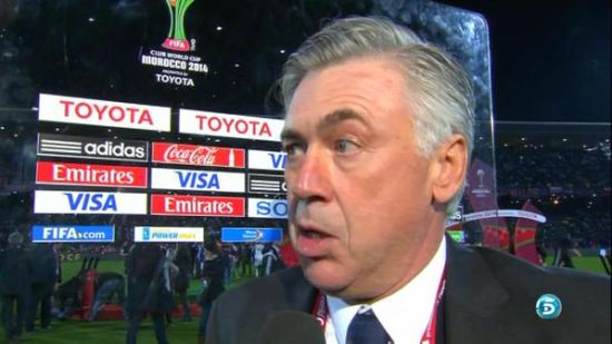 安切洛蒂称赞皇马是世界上最棒的俱乐部