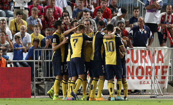 马德里竞技取胜后进入三甲