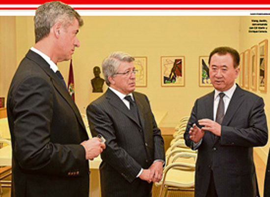 小希尔、塞雷佐和王健林有望组成马竞领导层的新三驾马车