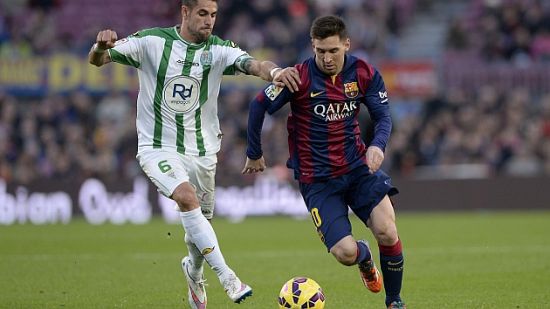 梅西创造了本赛季巴萨最快的瞬间速度