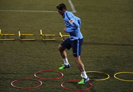 托雷斯埋头苦练