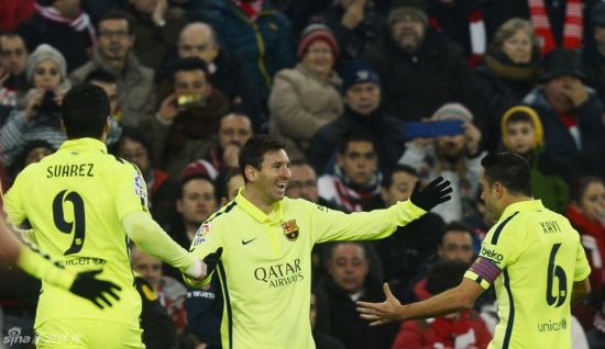 梅西本场1射2传