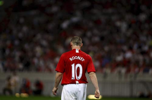 图文-曼联热身战平浦和红钻 伟大的背影