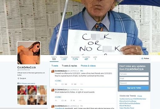 胡特因不雅言行被指控