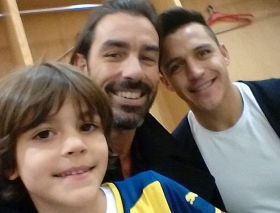 皮雷儿子进入阿森纳少年队训练