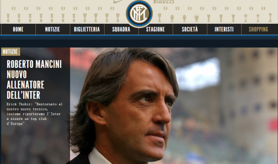 曼奇尼重返国米