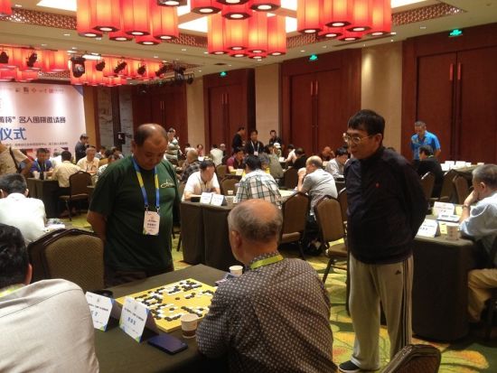 聂卫平近期现身围棋赛事观战(新浪体育资料图)