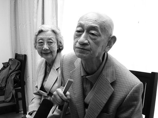 吴清源与夫人中原和子